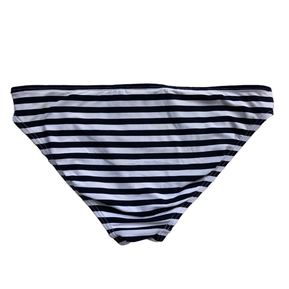 Vince Camuto Swim Bottoms Striped Navy White Pattern Size-XS Can fit a Small - Picture 2 of 4